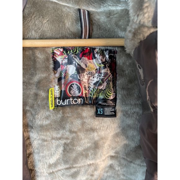 Burton Dryride Women’s Ski & Snowboard Jacket W/Faux Fur Lined Hood Black Sz XS - Picture 9 of 14